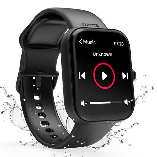 Smartwatch Hama Fit Watch 5000 czarny na Arena.pl