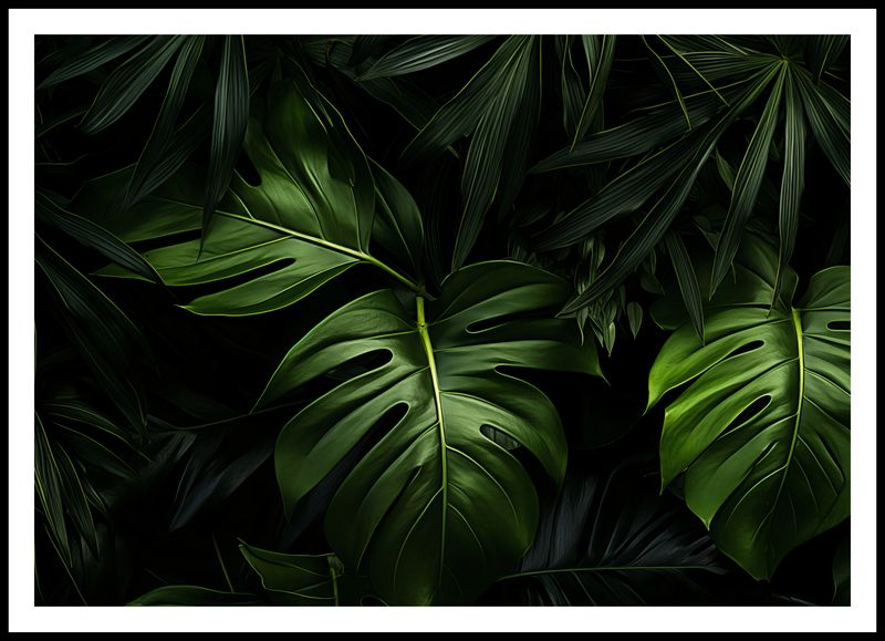 Plakat 100x70cm Zielony Szept zdjęcie 3