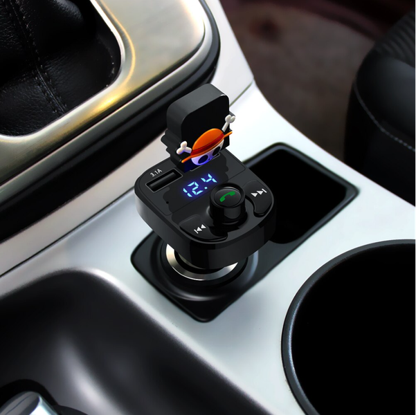 TRANSMITER BLUETOOTH FM MP3 ŁADOWARKA ODTWARZACZ 2X USB AUDIO BT zdjęcie 7