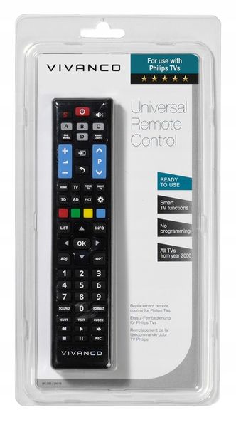 Vivanco Uniwersalny Pilot tylko do TV Philips Jakość Sklep W-wa C.H.LAND zdjęcie 3
