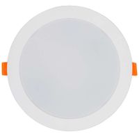 Wpust LAMPA sufitowa KOS 8776 Nowodvorski łazienkowa OPRAWA LED 16W 4000K okrągła IP44 biała