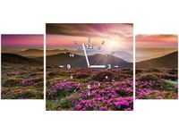 80X40CM ZEGAR PIĘKNY KRAJOBRAZ OBRAZ