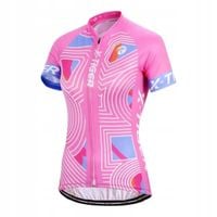 T-Shirt Koszulka Rowerowa Damska X-Tiger Z Kieszeniami Wiosna Lato 5XL