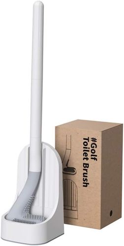 Szczotka do WC silikonowa Golf Biała na Arena.pl