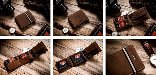 Peterson portfel skóra GRAWER perfumy DLA FACETA na Arena.pl