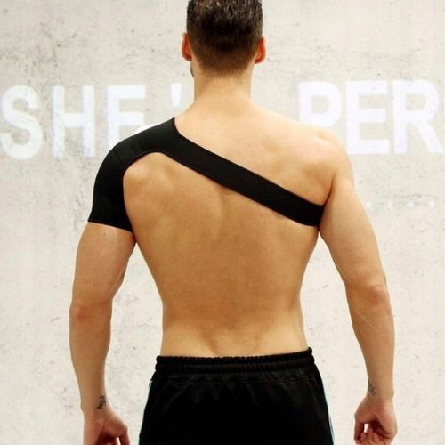 ORTEZA STAWU BARKOWEGO STABILIZATOR BARKU RAMIENIA OPASKA NA RAMIĘ BARK na Arena.pl