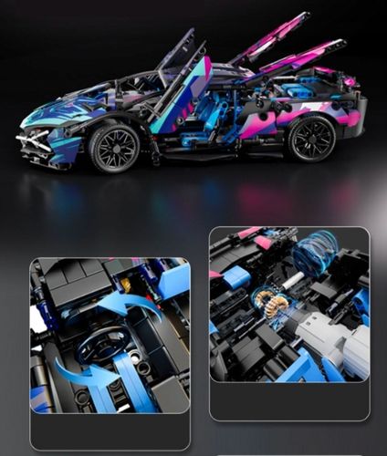 ZESTAW KLOCkÓW KONSTRUKCYJNYCH LAMBoRGHINI CYBERPUNK – 1314 EL na Arena.pl