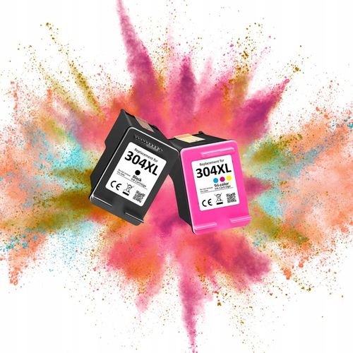 Tusz do HP 304 XL czarny kolor POZIOM TUSZU na Arena.pl