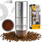 MŁYNEK DO KAWY ELEKTRYCZNY AKUMULATOROWY USB C MŁYNEK DO KAWY ZARNOWY