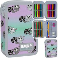 PIÓRNIK Z WYPOSAŻENIEM DWUKOMOROWY DLA DZIEWCZYNKI