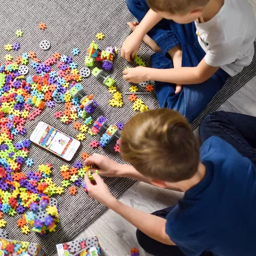 klocki konstrukcyjne Meli Basic Constructor 100 szt. zdjęcie 15