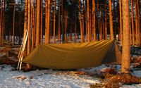 Płachta biwakowa BUSHMEN THERMO-Tarp 4x3m
