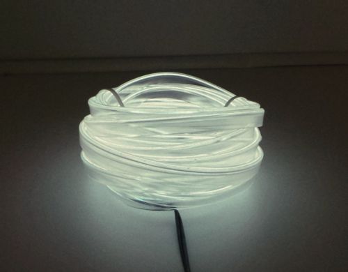 Światłowód EL WIRE Ambient Taśma LED 1m 12V Biały na Arena.pl