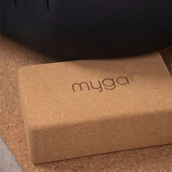 Korkowy klocek do jogi myga Cork Block zdjęcie 10