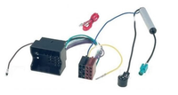Złącze adapter ISO + Separator antenowy fakra AUDI SEAT SKODA VW do radia