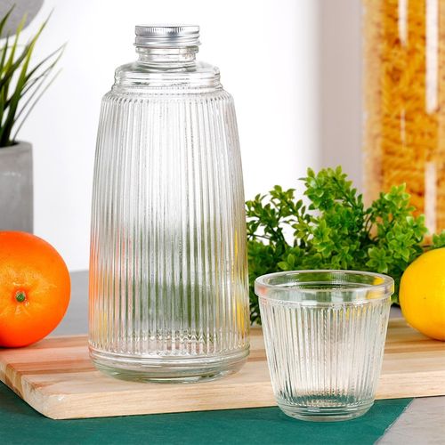 Zestaw Karafka Szklanka do Napojów Wody Lemoniady Soku na Napoje na Arena.pl