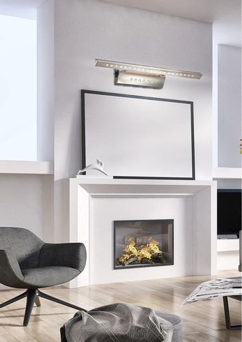 Forte LED 3 kinkiet 7W LED rurka trójkątna z wyłącznikiem satyna na Arena.pl