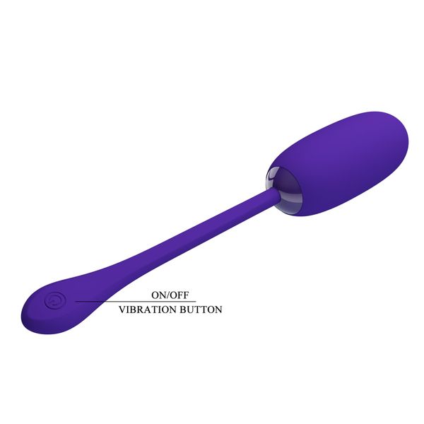 Pretty Love - Julius Egg Purple 12 Function Vibrations zdjęcie 3