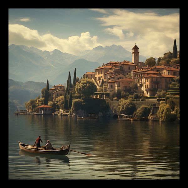 Plakat 30x30cm Spokojna Nostalgia zdjęcie 2