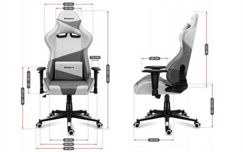 Fotel gamingowy Huzaro Force 6.2 White Mesh na Arena.pl