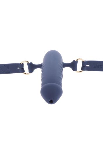 Silicone Breathable Penis Gag Blue na Arena.pl