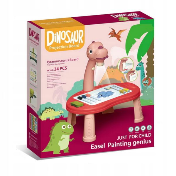 PROJEKTOR DO RYSOWANIA DINOZAUR T-REX CHIŃCZYK 42R zdjęcie 13