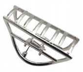 Spinka klamra metalowa średnia 4,5x3cm kolor srebrny