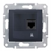 GNIAZDO KOMPUTEROWE RJ45 SCHNEIDER SEDNA GRAFIT