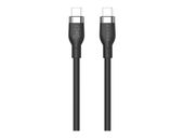Black USB-C cable Male 24 pin USB-C 1 m Male 24 pin USB-C