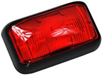 Lampa LED obrysowa tylna czerwona 2 super flux 12v 24v wodoodporna