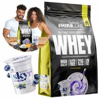 Białko koncentrat serwatkowe WPC 750 g Instant Whey Protein Jagoda Hiro