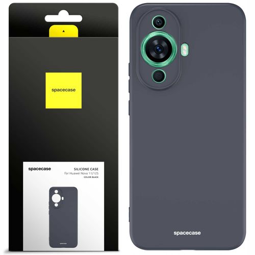 Spacecase Silicone Case Huawei Nova 11/12S black na Arena.pl