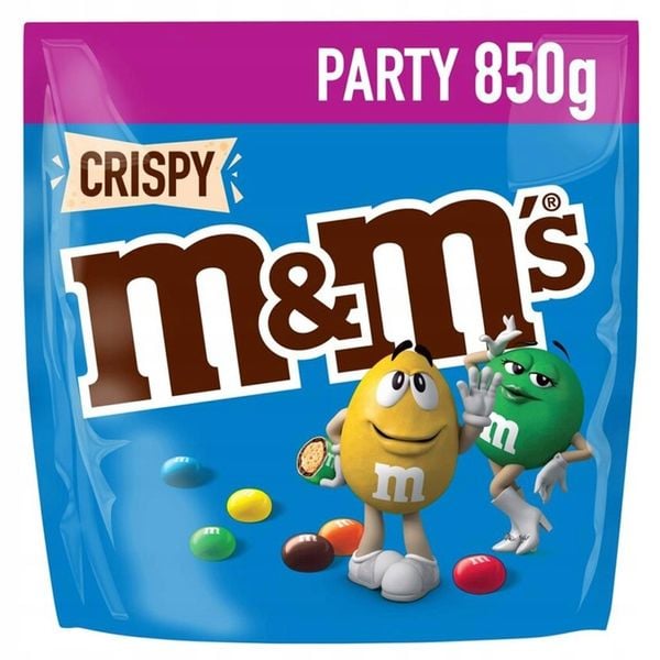 Cukierki M&M's Crispy Party bag 850g Mars 850 g zdjęcie 1