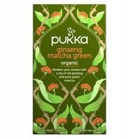 Herbata zielona Pukka Ginseng Matcha Green antyoksydanty 20 saszetek