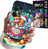 ETUI DO SAMSUNG GALAXY A13 4G - RENIFER Z PIERNIKIEM MERRY CHRISTMAS
