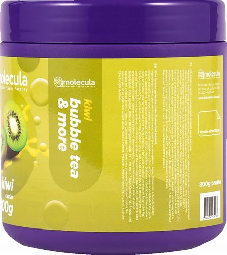 Molecula - KULKI do BUBBLE TEA - 0.8kg - MOLEKULARNY KAWIOR - KIWI na Arena.pl
