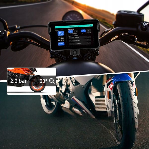 TABLET STACJA MOTOCYKLOWA MULTIMEDIALNA NAWIGACJA CARPLAY ANDROID AUTO zdjęcie 13