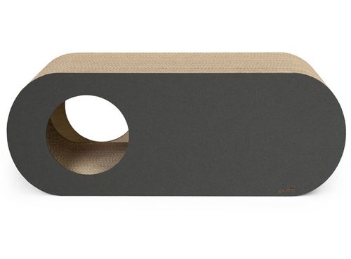 Wytrzymały drapak z funkcją legowiska dla kota - Gattino Coco Grafit 75cm na Arena.pl