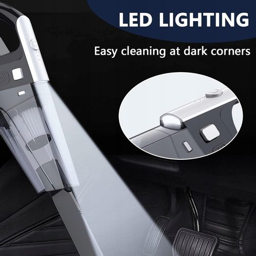 Odkurzacz ręczny TECKZOON, czarny, 8000PA, 6000mAh na Arena.pl