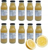 Sok z cytryny 100% 10x330 ml (w butelce,cytrynowy)