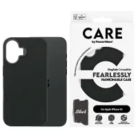 Etui CARE by PanzerGlass Fashion Case z MagSafe na iPhone 16 - czarne