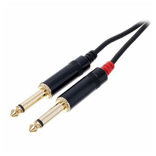 Kabel audio sygnałowy Jack 6,3 mm 6 m pozłacany pro snake TPI-Twin 6.0 na Arena.pl