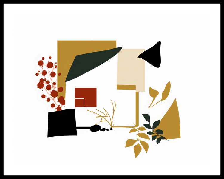 Plakat 65x50cm Wyłamany Ogród zdjęcie 3