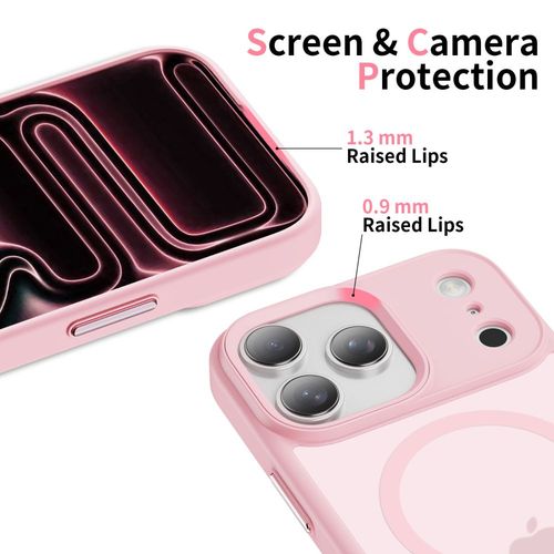 tech-protect magmat magsafe iphone 17 pro matte pink na Arena.pl