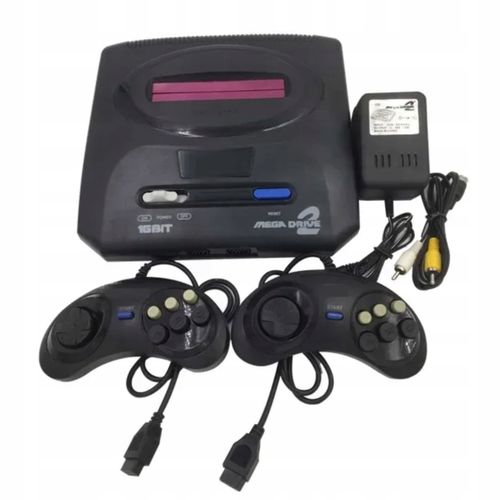 Retro konsola do TV 16-bit AV 2 pady Kultowe gry Plug Play MEGA DRIVE II na Arena.pl