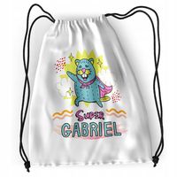 Plecak Sportowy Szkolny Dla Gabriela Syna Dziecka Z Nadrukiem Ze Zdjęciem