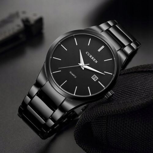 ZEGAREK MĘSKI CURREN KLASYCZNY STALOWY ELEGANCKI DATOWNIK 4 KOLORY PREZENT na Arena.pl