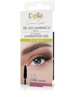 DELIA COSMETICS Eyebrow Expert Żel do laminacji brwi czarny 4ml