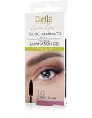 DELIA COSMETICS Eyebrow Expert Żel do laminacji brwi czarny 4ml