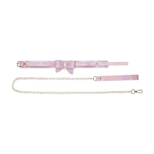 paris collection - collar with leash - pink na Arena.pl